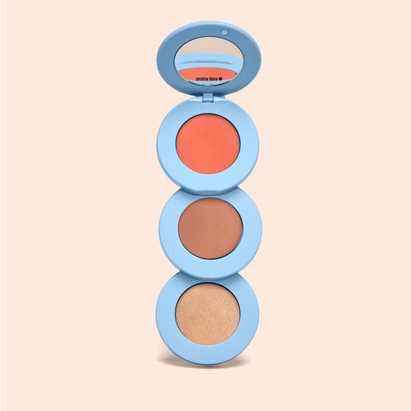 🆕ALLEYOOP STACK THE ODDS 3 in 1 CREAM CONTOUR, BRONZER + HILIGHTER in SUNKISSED - Picture 3 of 9